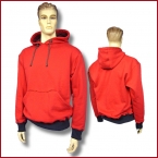 GR1 Sweatshirt mit Kaputze/Netz, farbigen Bndchen und Tasche