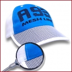 A93 Mesh Cap aus Baumwolle & PVC bestickt mit Ihrem Logo