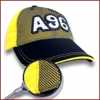 A96 Mesh Cap aus Baumwolle & Polyester bestickt mit Ihrem Logo