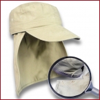 A80 Sahara Army Cap aus 100 % Baumwolle bestickt mit Ihrem Logo