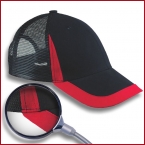 A54 Trucker Cap aus Baumwolle & PVC bestickt mit Ihrem Logo