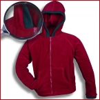 BD4 Damen Fleece Kapuzenjacke bestickt mit Ihrem Logo