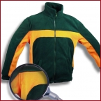 B34 Herren Fleecejacke bestickt mit Ihrem Logo