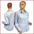 Jaquline Oxford Bluse bestickt oder bedruckt mit Ihrem Logo