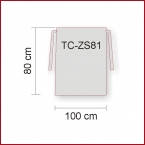 ZS81 Kellnerschrzen 80 x 100 cm ohne Tasche