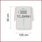 ZKR91 Kellnerschrzen 90 x 100 cm mit Tasche und Schlitz