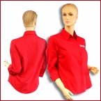 Jaquline Business Bluse bestickt oder bedruckt mit Ihrem Logo