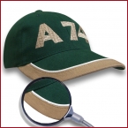 A74 Style Cap aus 100 % Baumwolle bestickt mit Ihrem Logo