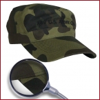 A80 Camo Cap aus 100 % Baumwolle bestickt mit Ihrem Logo