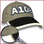 A108 Style Cap aus 100 % Baumwolle bestickt mit Ihrem Logo