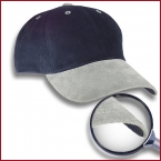 A18 Leder Cap aus 100 % Baumwolle bestickt mit Ihrem Logo