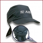 A215 Bandana Cap aus 100 % Baumwolle bestickt mit Ihrem Logo