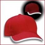 A40-652 Reflo Cap aus 100 % Baumwolle bestickt mit Ihrem Logo