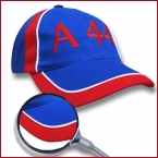 A44 Style Cap aus 100 % Baumwolle bestickt mit Ihrem Logo