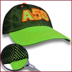 A53 Mesh Cap aus Baumwolle & Polyester bestickt mit Ihrem Logo