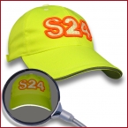 S24 Neon Cap aus 100 % Baumwolle bestickt mit Ihrem Logo