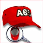 A65 Army Mesh Cap aus Baumwolle & PVC bestickt mit Ihrem Logo