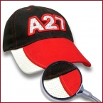 A27 Mesh Cap aus Baumwolle & Polyester bestickt mit Ihrem Logo