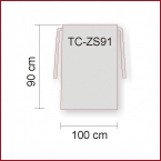 ZS91 Kellnerschrzen 90 x 100 cm ohne Tasche