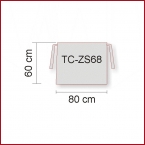 ZS68 Kellnerschrzen 60 x 80 cm ohne Tasche