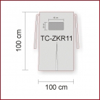 ZKR11 Kellnerschrzen 100 x 100 cm mit Tasche und Schlitz