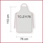 Z1176 Latzschrzen 110 x 76 cm ohne Tasche