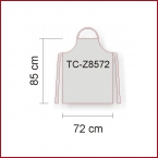 Z8572 Latzschrzen 85 x 72 cm ohne Tasche